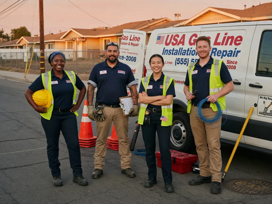 Gas Line Installation company in Harrisonville, NJ